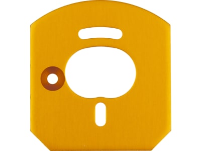 ASC31953 6x6 Motor Mount Plate Gold
