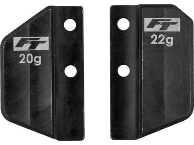 ASC32090 RC10TC8 FT Steel Front And Rear Battery Weight Set 42g