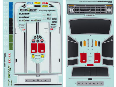 ASC41122 Enduro12 Sendero Decal Sheets