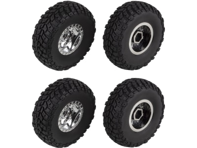 ASC41137 Enduro12 Wheels and Tires chrome