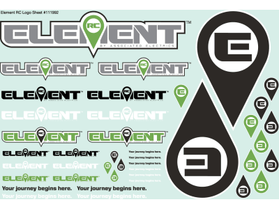 ASC42133 Decal Sheet Enduro RTR