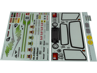 ASC42175 Enduro Bushido Decal Sheets