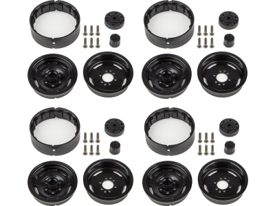 ASC42328 Enduro Steelie Wheels 1.9 black