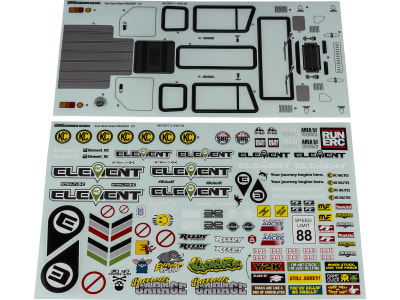 ASC42357 Enduro Zuul Decal Sheets
