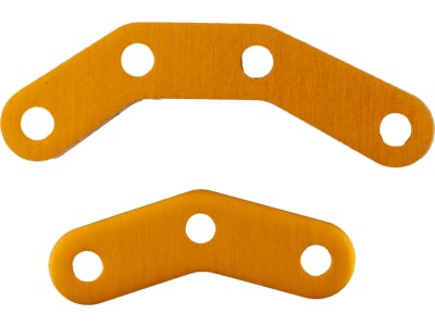 ASC42425 ENDURO Steering Plates Bta Gold