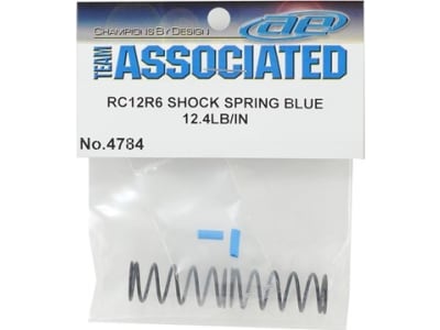ASC4784 RC12R6 Shock Springs blue 12.4 lb / in