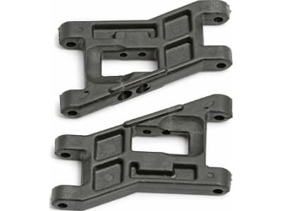 ASC6206 RC10WC Front Wide Suspension Arms Black
