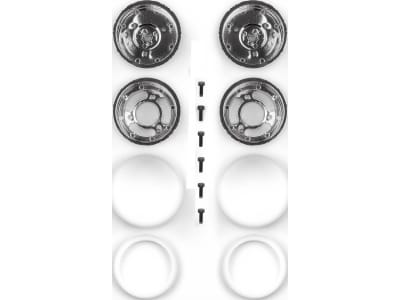 ASC6396 RC10 Jay Halsey Rear Chrome Wheels