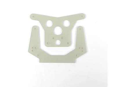 ASC6645 RC10 Shock Towers front and rear