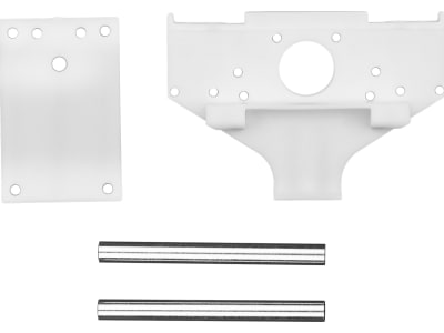 ASC6739 RC10 89 Stealth Car Rear Bulkhead W / Wing Tubes And Transmission 