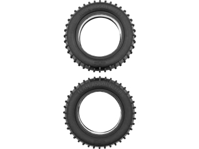 ASC6760 RC10 89 Stealth Car Rear Tires W / Foam