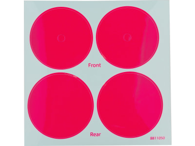 ASC6793 RC10 91 Stealth Car Pink Wheel Dot Decals