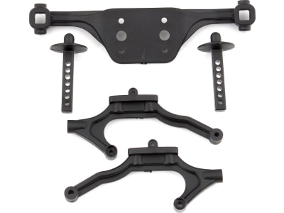ASC71038 Rear Body Mounts: ProSC10 Trophy Ref DB10