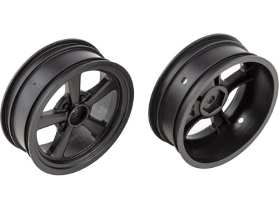 ASC71079 DR10 Drag Front Wheels black  2 