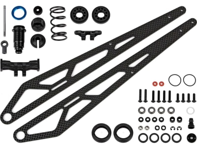 ASC72098 DR10M FT Suspension Wheelie Bar Conversion