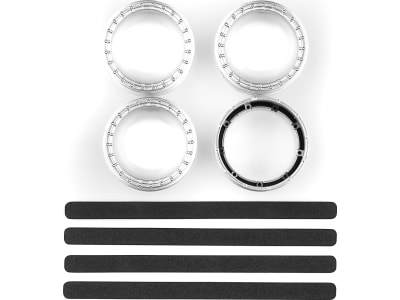 ASC72243 DC10 FT Adjustable Wheel Rims silver