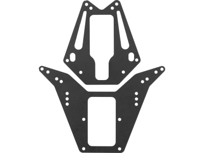 ASC7545 RC10GT Shock Tower Set Black