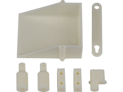 ASC7811 RC10 Battery Cup Servo Body Antenna Mount