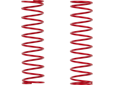 ASC7886 Front Shock Springs Red 3.90 Lb / In