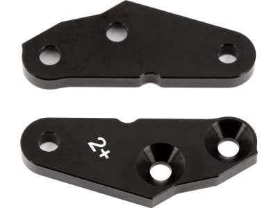 ASC81063 FT RC8B3 Steering Block Arms +2 deg. aluminum