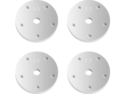 ASC81201 FT 16mm Shock Piston 5x1.3mm flat