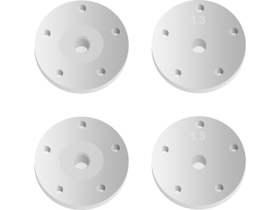 ASC81206 FT 16mm Shock Piston 5x1.3mm tapered