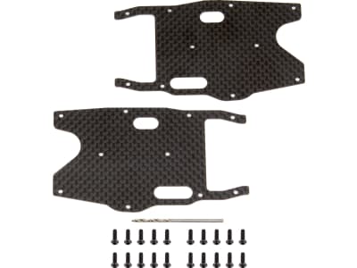 ASC81419 RC8B3.1 FT Graphite Arm Stiffeners rear