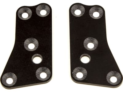 ASC81445 Rc8b3.2 Factory Team Upper Suspension Arm Inserts G10 Front Up