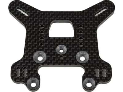 ASC81635 Rc8B4.1 Ft Rear Shock Tower 36.5 Carbon Fiber