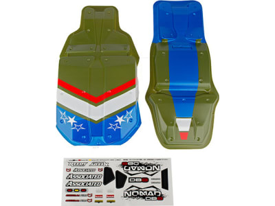 ASC89606 Nomad Green Body Shell Only - Chassis Sold Separately