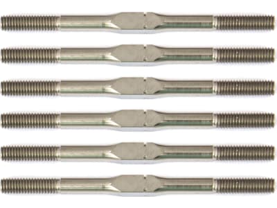 ASC91727 RC10B6.1 FT Titanium Turnbuckle Set 3x48mm  1.875 in  silver