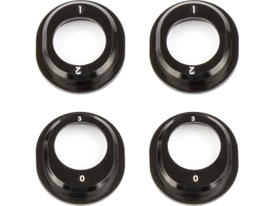 ASC91793 B6.1 Aluminum Differential Height Inserts black