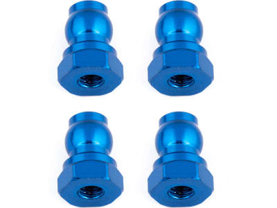 ASC91815 Shock Bushings 10 mm blue aluminum