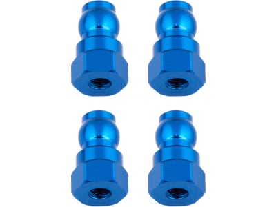 ASC91816 Shock Bushings 12 mm blue aluminum