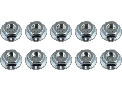 ASC91826 Nuts M4 Serrated Wheel Nuts