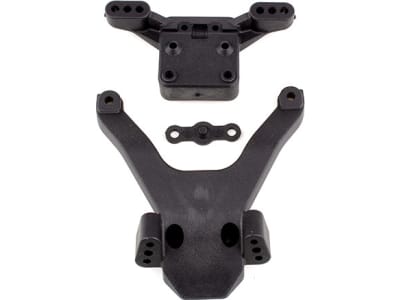 ASC91884 RC10b6.3 Front Top Plate and Ballstud Mount