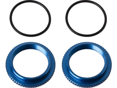 ASC91928 13mm Shock Collars blue aluminum