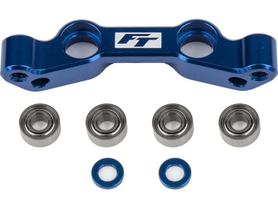 ASC91984 RC10b6.4 Ft Steering Rack Blue Aluminum