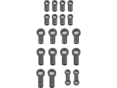 ASC91997 RC10b6.4 13mm Shock Rod End Set