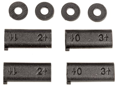 ASC92179 RC10B74 Rear Hub Insert Set