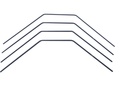 ASC92289 RC10B74.1 Anti-roll Bar Set 1.0-1.3mm