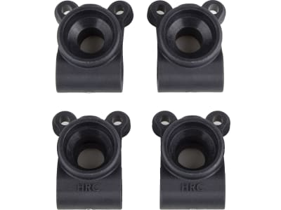 ASC92413 RC10b7 Ft Rear Hubs Carbon