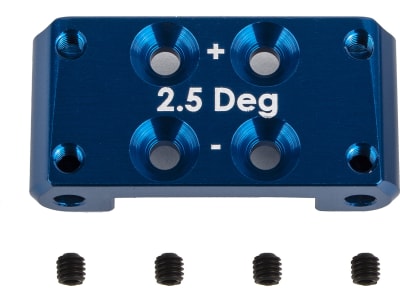 ASC92437 RC10b7 Ft Front Bulkhead + / -2.5 Deg.