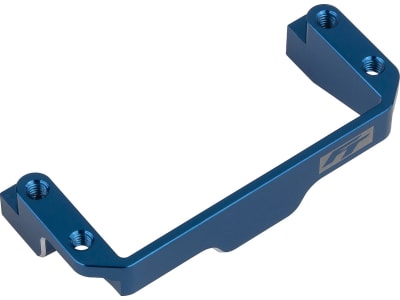 ASC92456 RC10B7 FT One-Piece Servo Mount blue aluminum