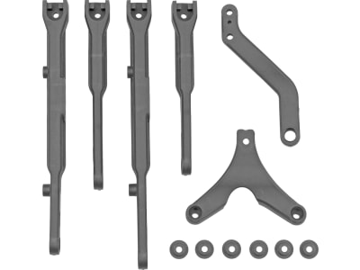 ASC92504 RC10B84 FT Carbon Chassis Braces