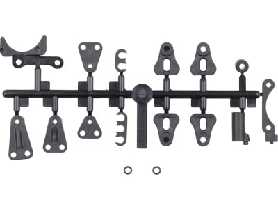 ASC92505 RC10B84 Battery Holder And Fan Mount Set