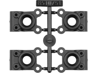 ASC92518 RC10B7 Rear Hub Set -4mm Offset