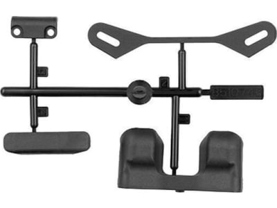 ASC92525 RC10b84 Shock Tower Covers and Bumper Set