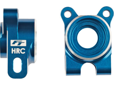 ASC92564 RC10B7 FT Aluminum HRC Rear Hubs -4 Offset Blue