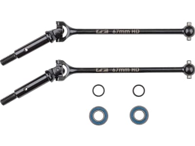 ASC92573 RC10b7 Universal Driveshaft Set 67mm